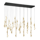Lib & Co. Canada - 12368-02 - LED Chandelier - Etna - Black
