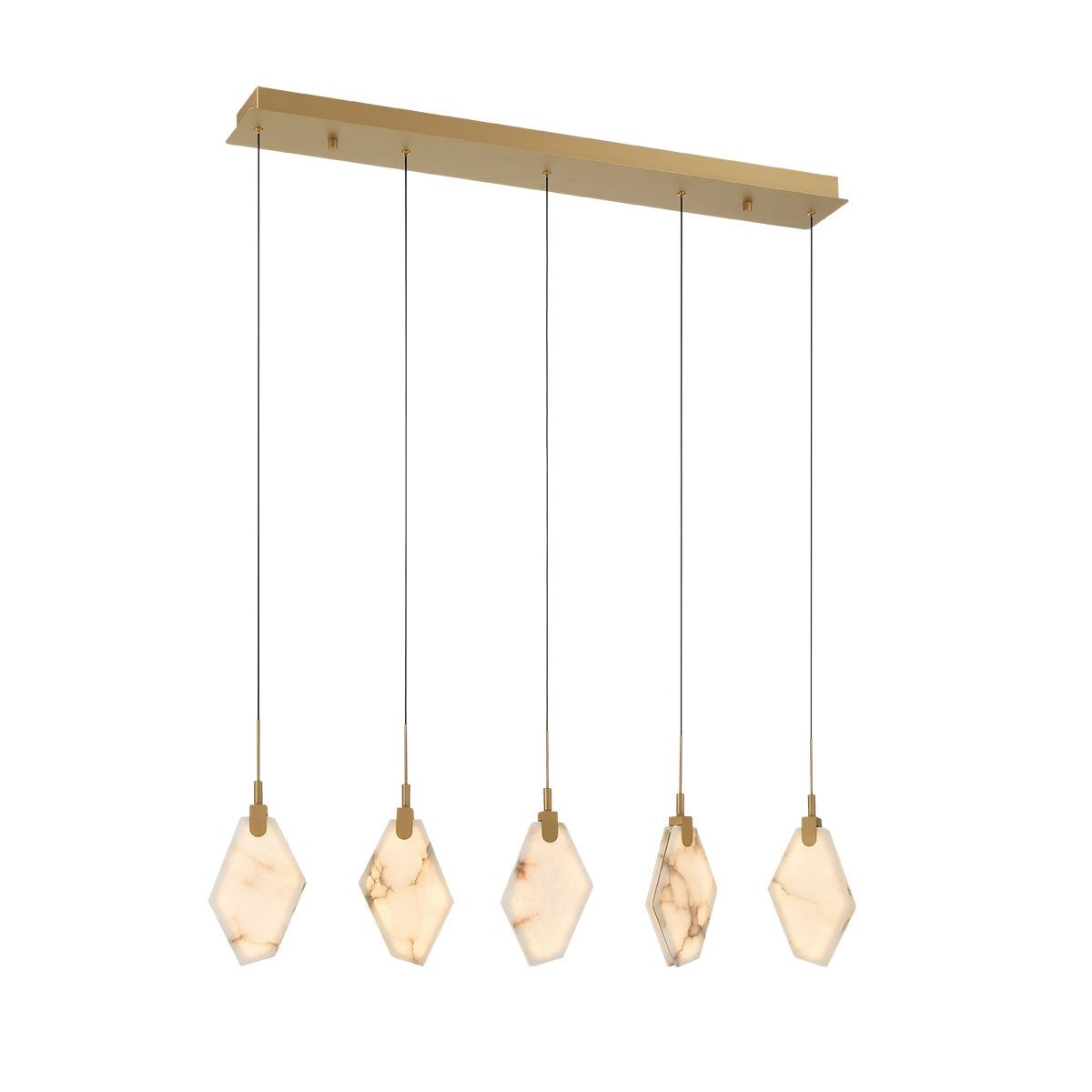 Lib & Co. Canada - 12386-030 - LED Suspendu - Kosmos - Laiton antique peint