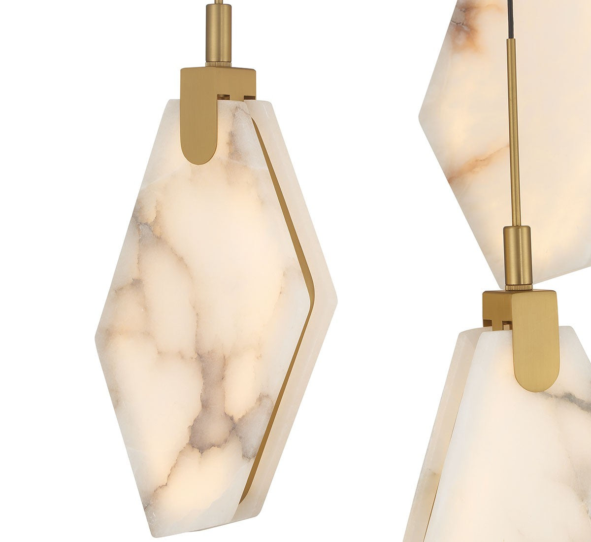 Lib & Co. Canada - 12382-030 - LED Chandelier - Kosmos - Painted antique brass