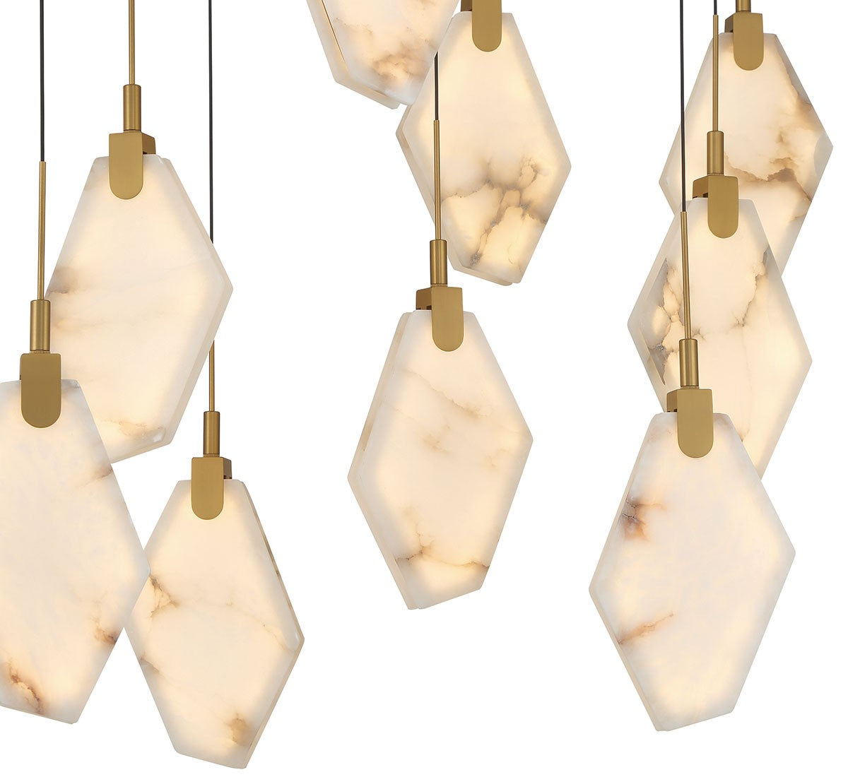 Lib & Co. Canada - 12390-02 - LED Chandelier - Kosmos - Black