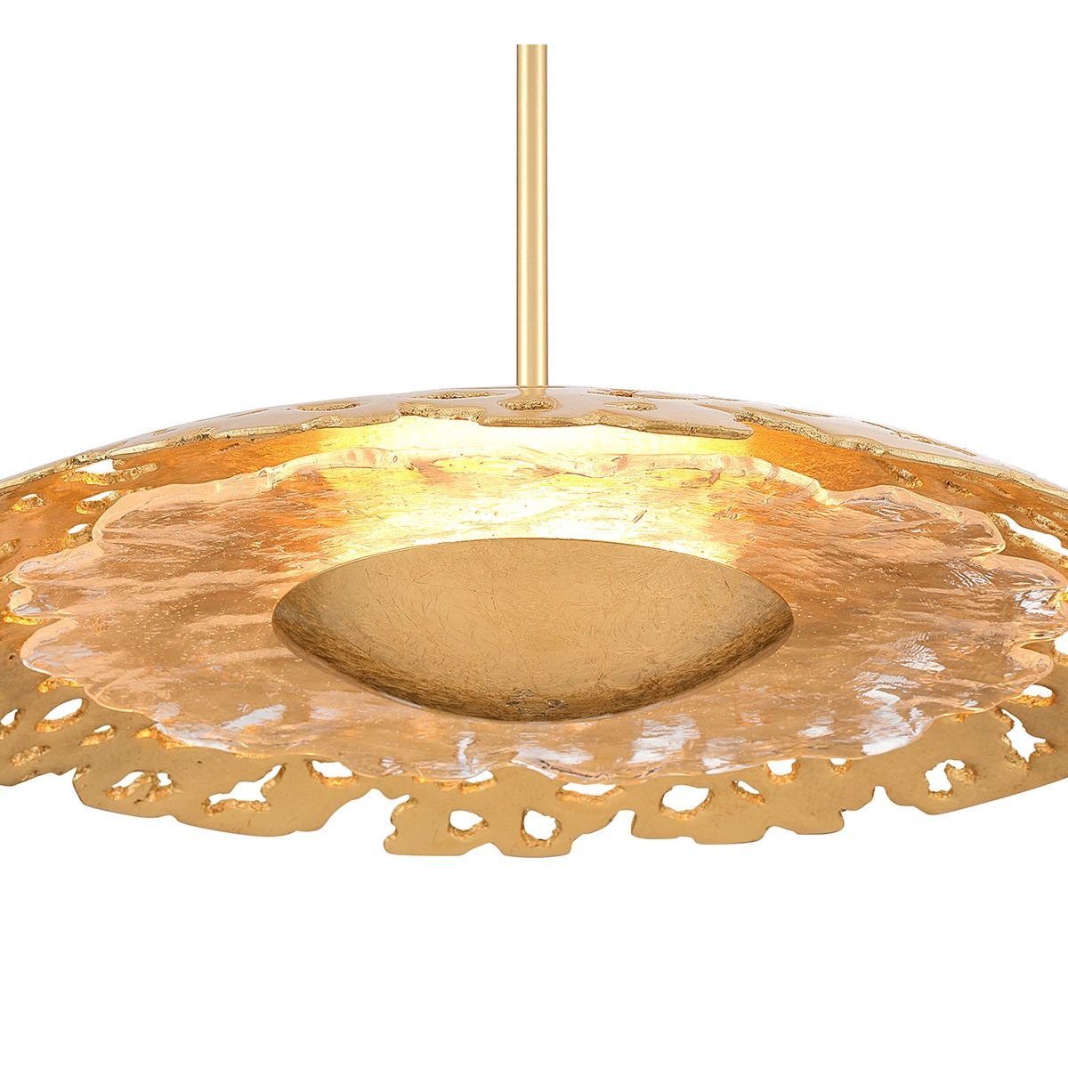 Lib & Co. Canada - 12319-028 - LED Chandelier - Lipari - Gold leaf