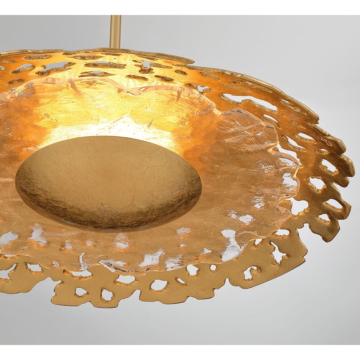 Lib & Co. Canada - 12319-028 - LED Chandelier - Lipari - Gold leaf