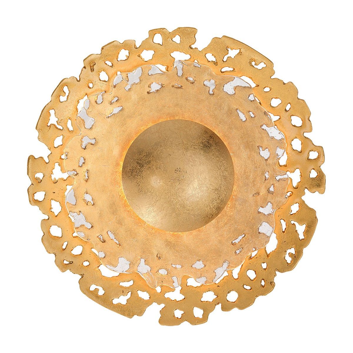 Lib & Co. Canada - 12320-028 - LED Chandelier - Lipari - Gold leaf
