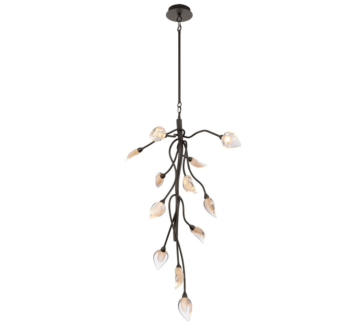Lib & Co. Canada - 12307-043 - LED Chandelier - Modena - Black with gold accent