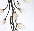 Lib & Co. Canada - 12307-043 - LED Chandelier - Modena - Black with gold accent