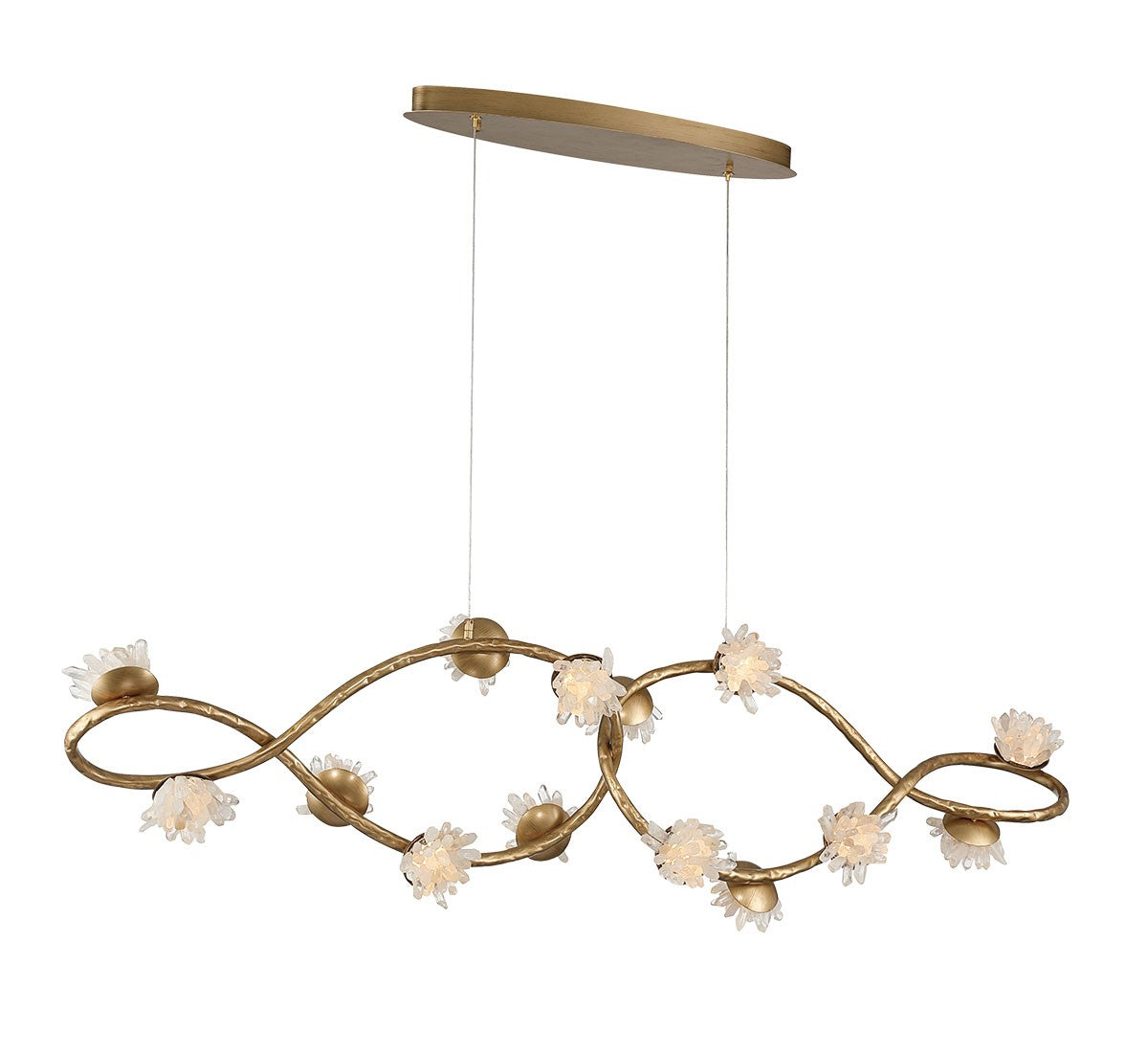 Lib & Co. Canada - 12333-061 - LED Chandelier - Philia - Antique bronze
