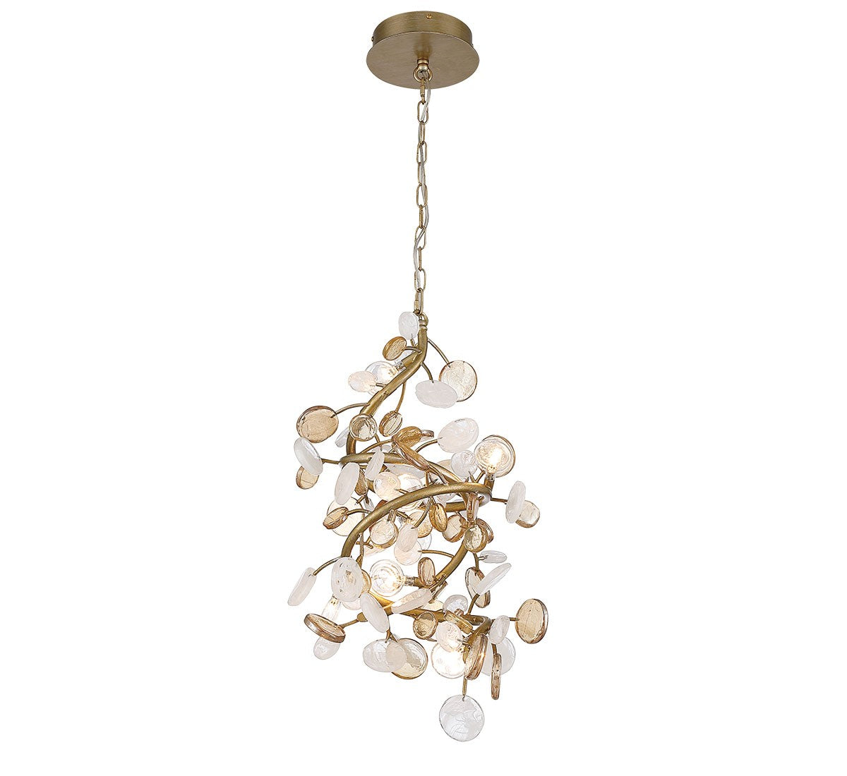 Lib & Co. Canada - 12325-057 - LED Pendant - Pisa - Antique gold