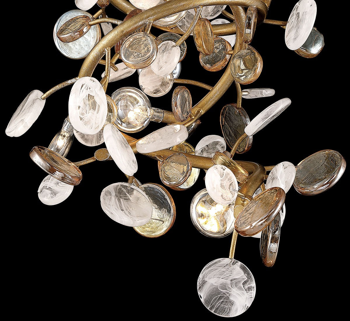 Lib & Co. Canada - 12325-057 - LED Pendant - Pisa - Antique gold