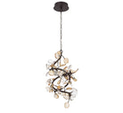 Lib & Co. Canada - 12325-043 - LED Suspension - Pise - Noir avec accents dorés