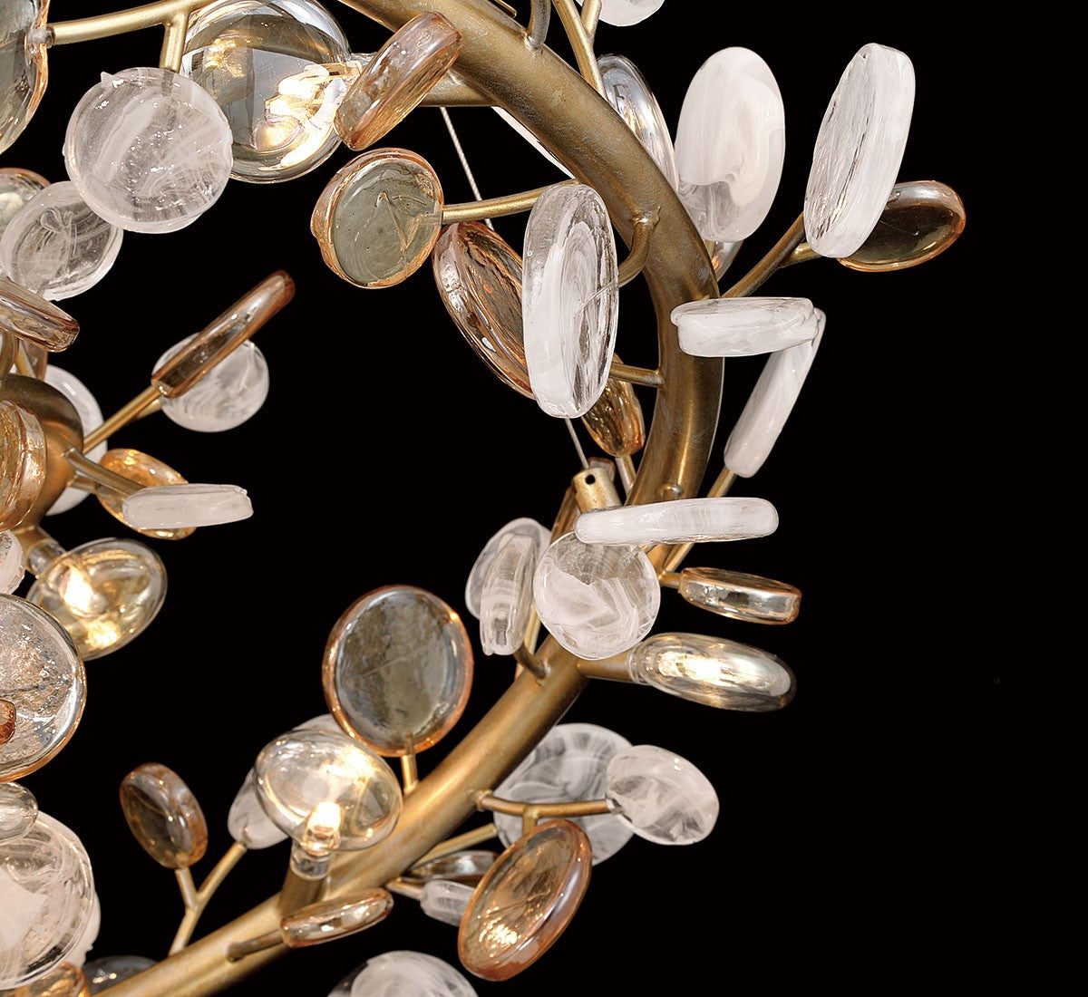 Lib & Co. Canada - 12326-057 - LED Chandelier - Pisa - Antique gold