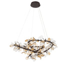 Lib & Co. Canada - 12327-043 - LED Chandelier - Pisa - Black with gold accent