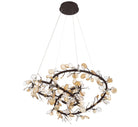 Lib & Co. Canada - 12327-043 - LED Chandelier - Pisa - Black with gold accent