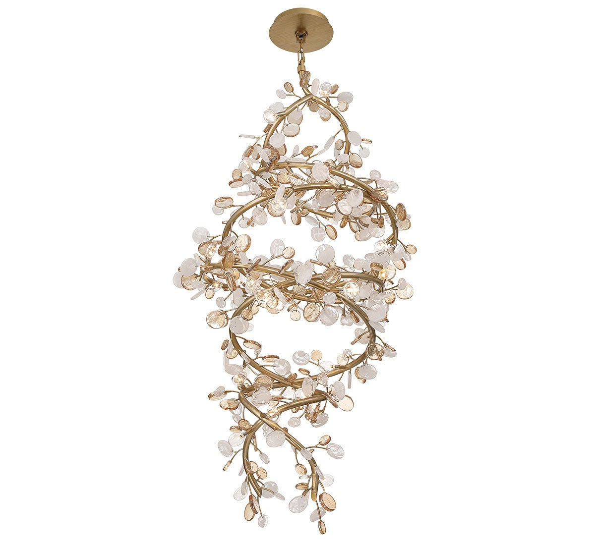 Lib & Co. Canada - 12224-057 - LED Chandelier - Pisa - Antique gold