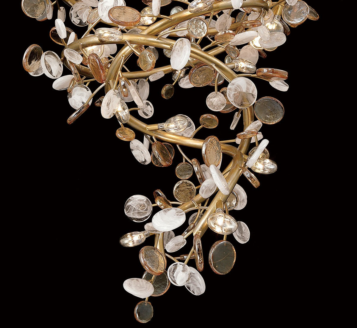 Lib & Co. Canada - 12224-057 - LED Chandelier - Pisa - Antique gold