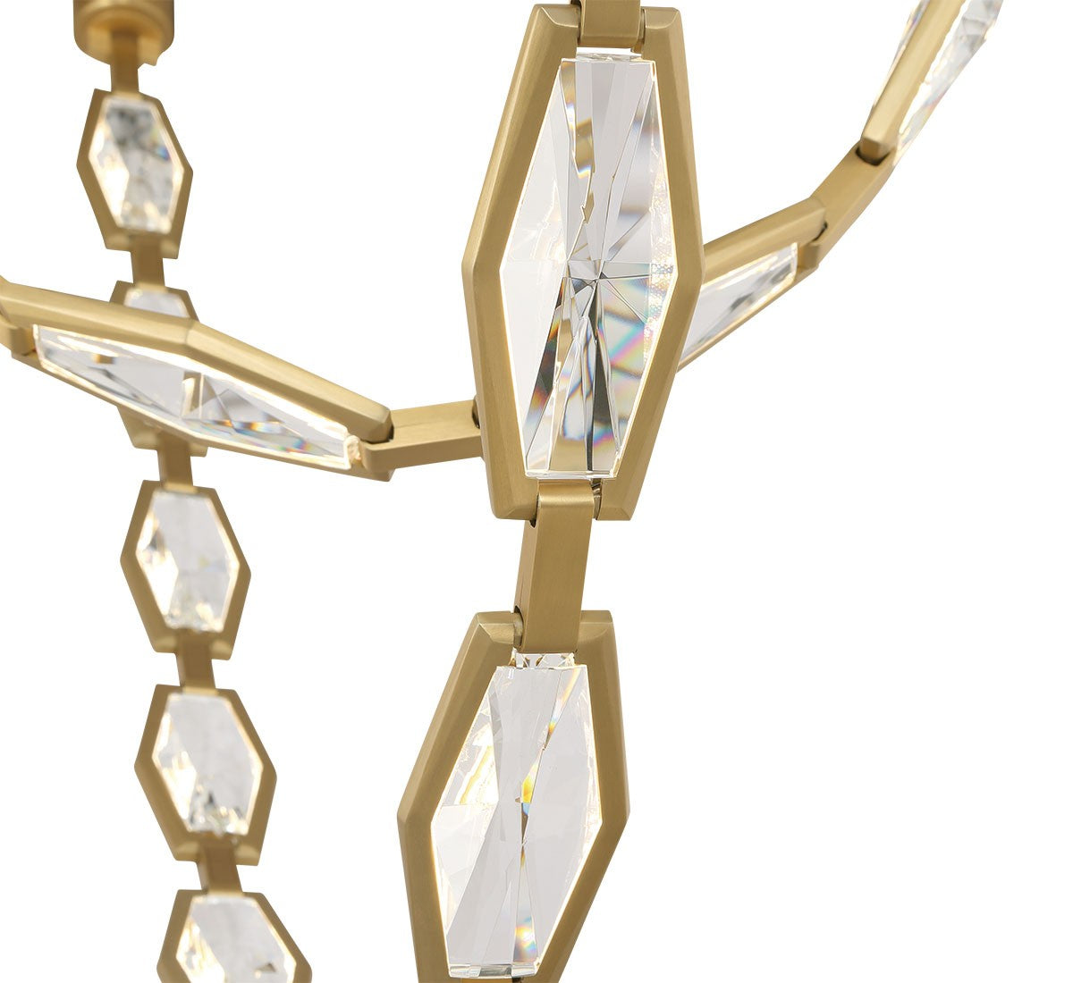 Lib & Co. Canada - 12393-022 - LED Chandelier - Rimini - Aged brass