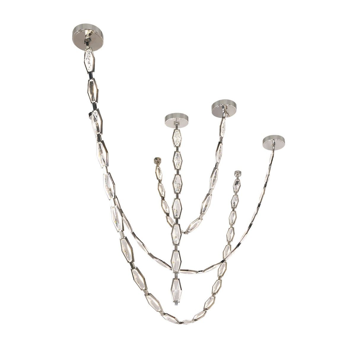 Lib & Co. Canada - 12393-058 - LED Suspendu - Rimini - Nickel poli