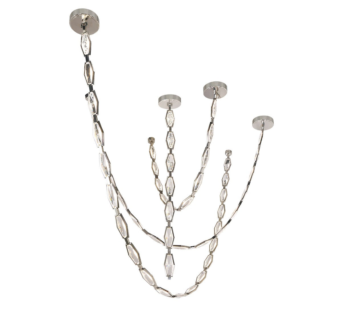 Lib & Co. Canada - 12393-058 - LED Chandelier - Rimini - Polished nickel