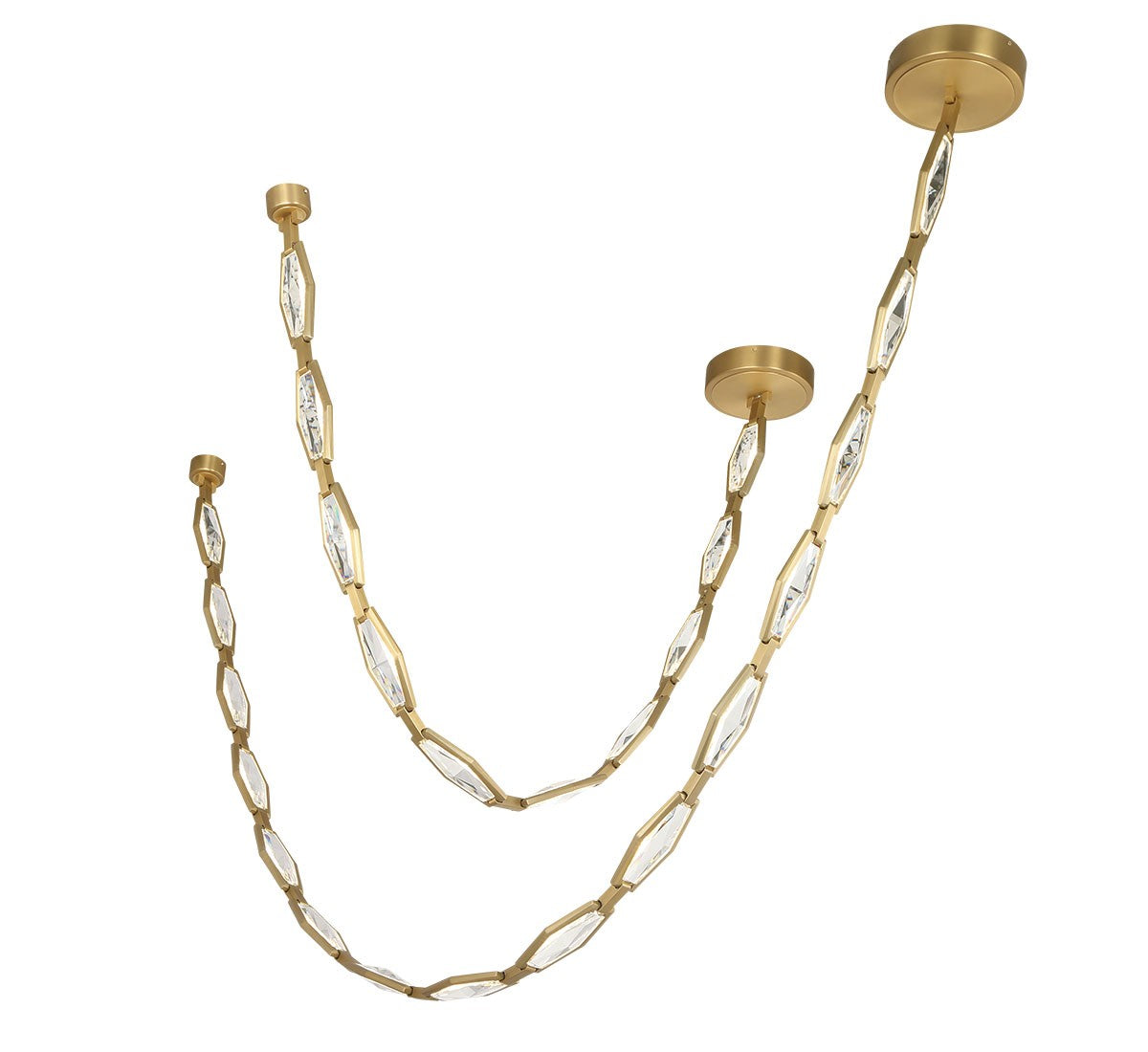 Lib & Co. Canada - 12394-022 - LED Chandelier - Rimini - Aged brass