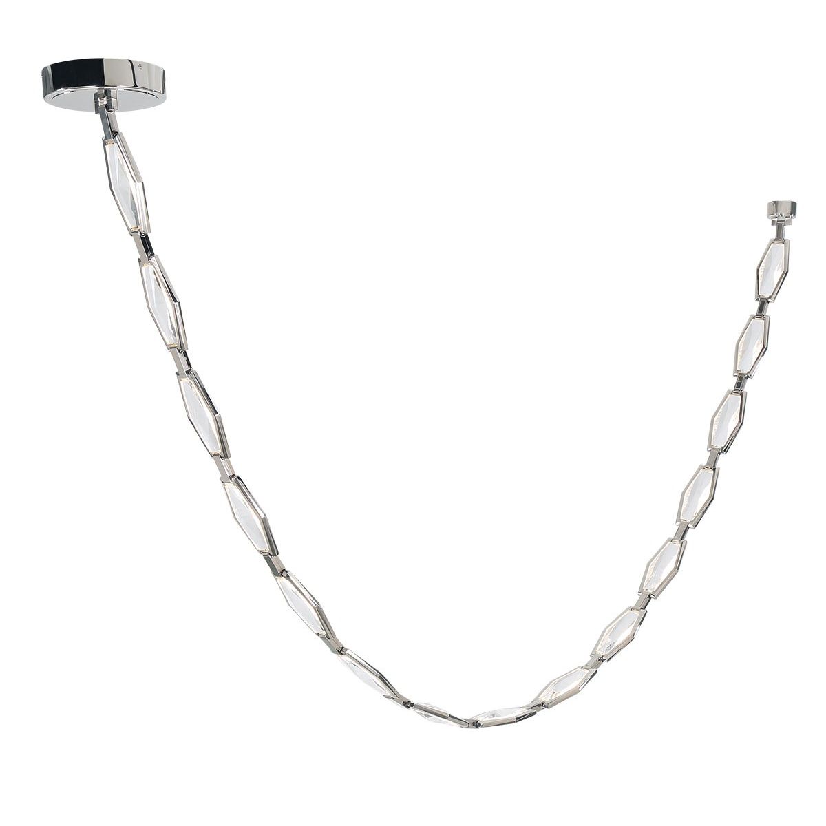 Lib & Co. Canada - 12395-058 - LED Suspendu - Rimini - Nickel poli