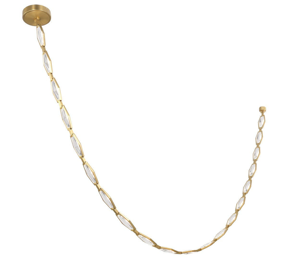 Lib & Co. Canada - 12396-022 - LED Chandelier - Rimini - Aged brass