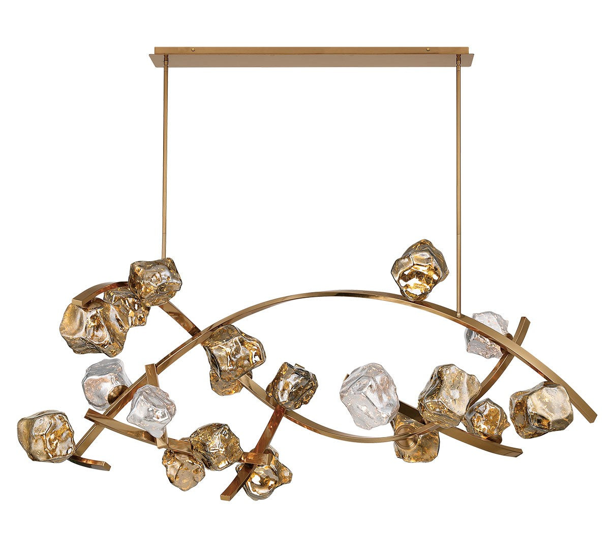 Lib & Co. Canada - 12331-037 - LED Chandelier - Sorano - Brushed brass