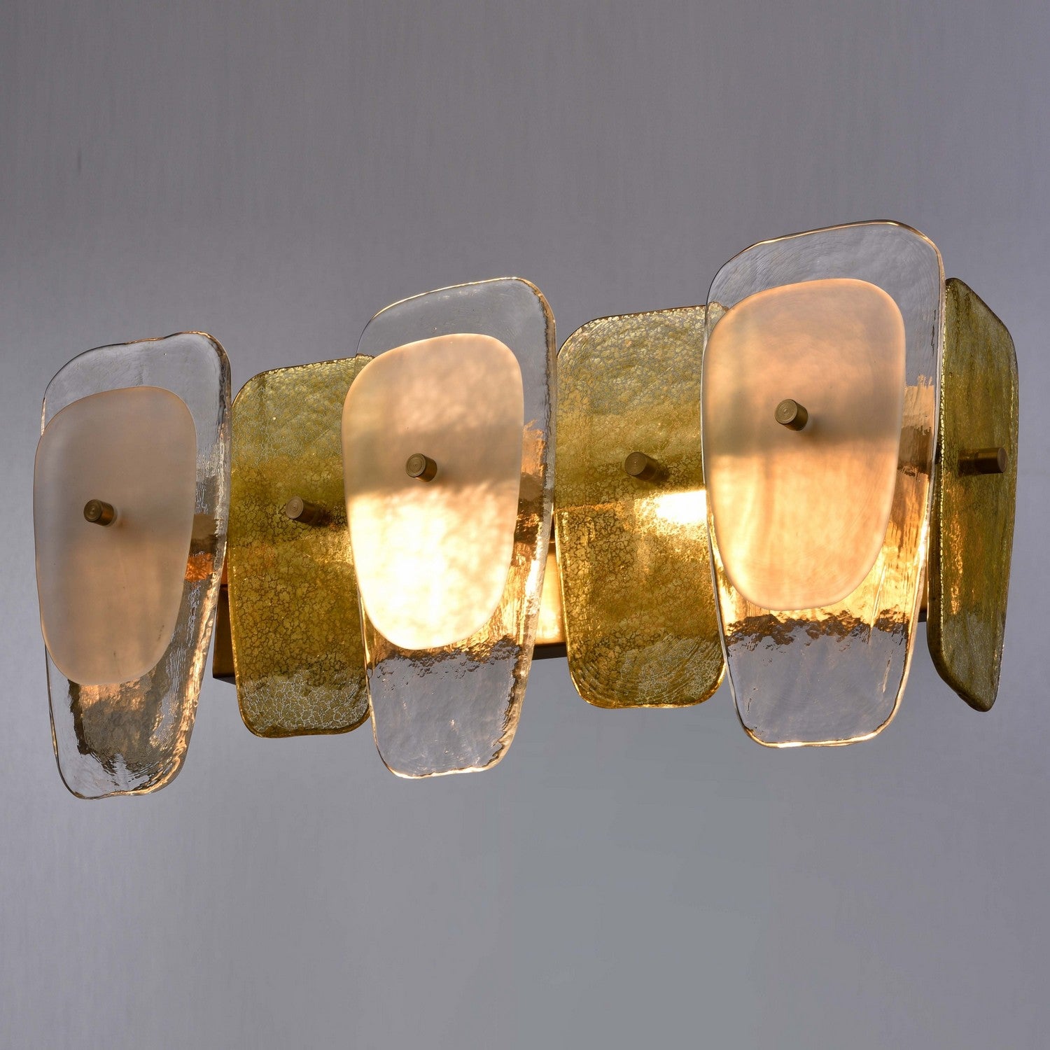 Arabela Lighting - 85205-2 - Applique murale deux lumières - Strata - Laqué or