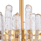 Arabela Lighting - 85109-4 - Luminaire semi-lumineux à quatre lumières Plafonnier - Glaçons - Laiton satiné