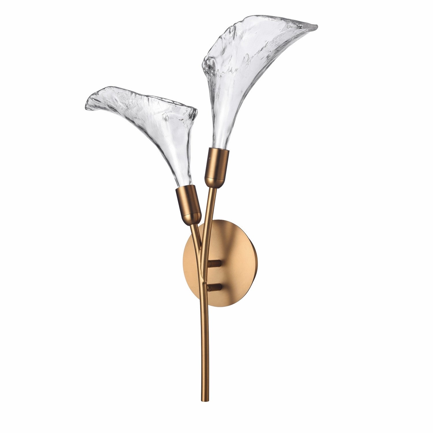 Arabela Lighting - 85195-2 - LED Wall Sconce - Calla - Satin Brass