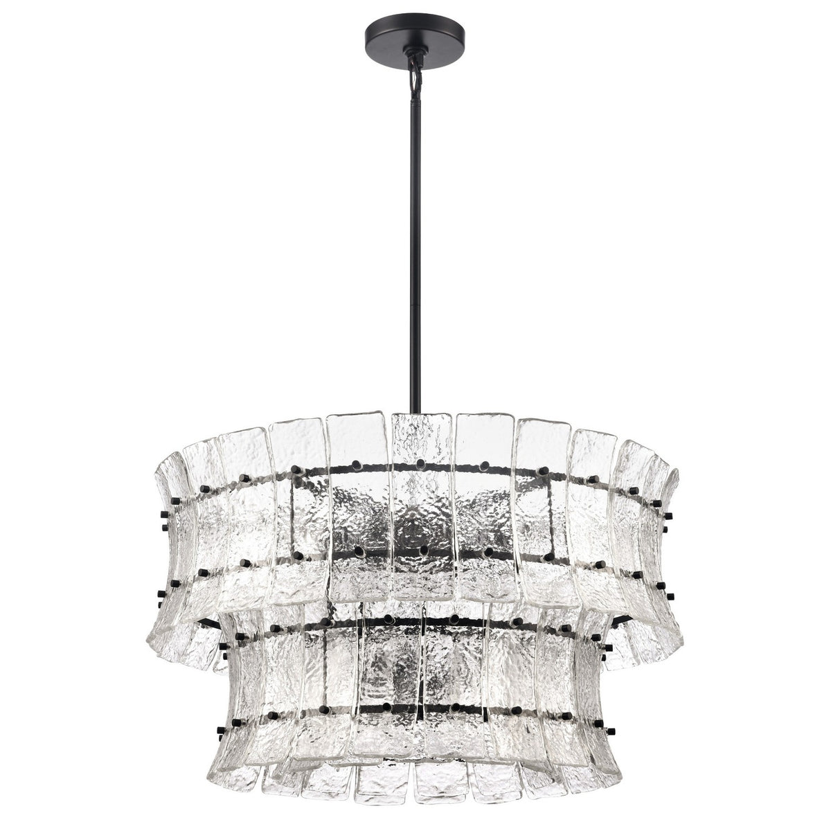 Arabela Lighting - 85251-9 - Neuf lumières Suspension - Sophie - Noir mat