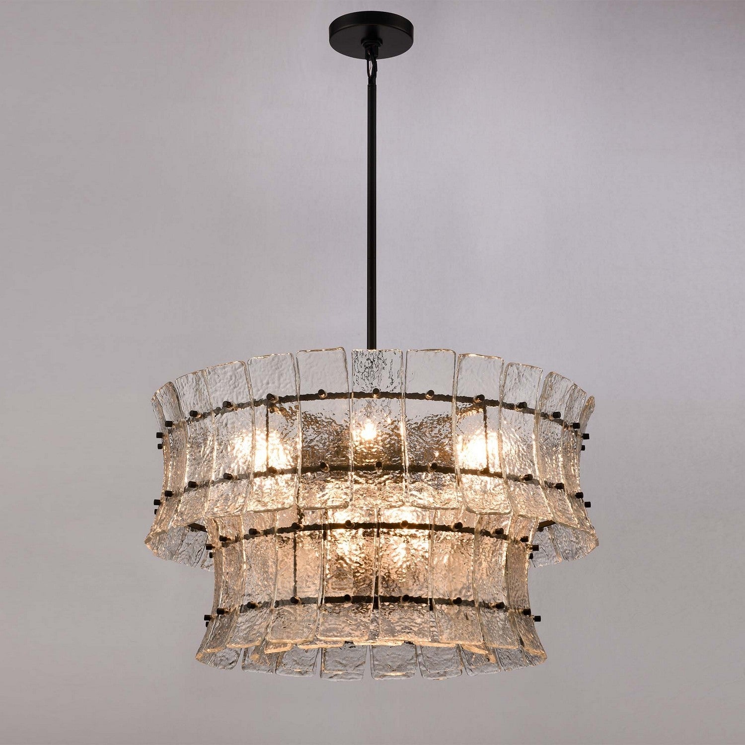 Arabela Lighting - 85251-9 - Neuf lumières Suspension - Sophie - Noir mat