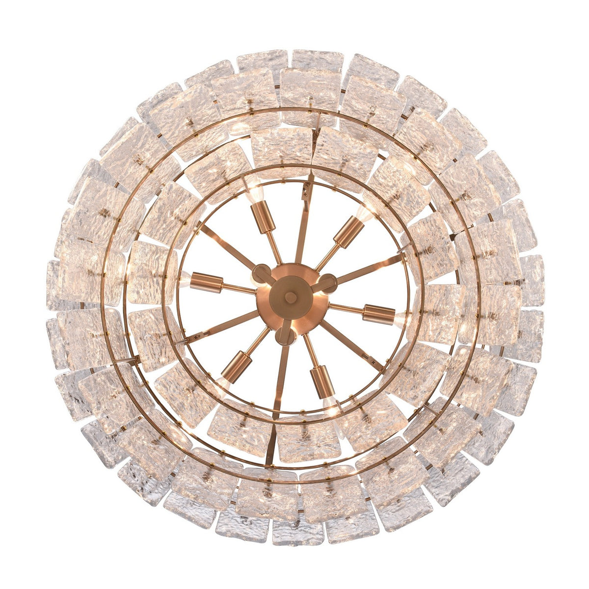 Arabela Lighting - 85351-9 - Neuf lumières Suspension - Sophie - Or laqué