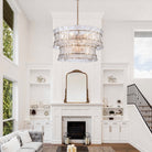 Arabela Lighting - 85351-9 - Neuf lumières Suspension - Sophie - Or laqué