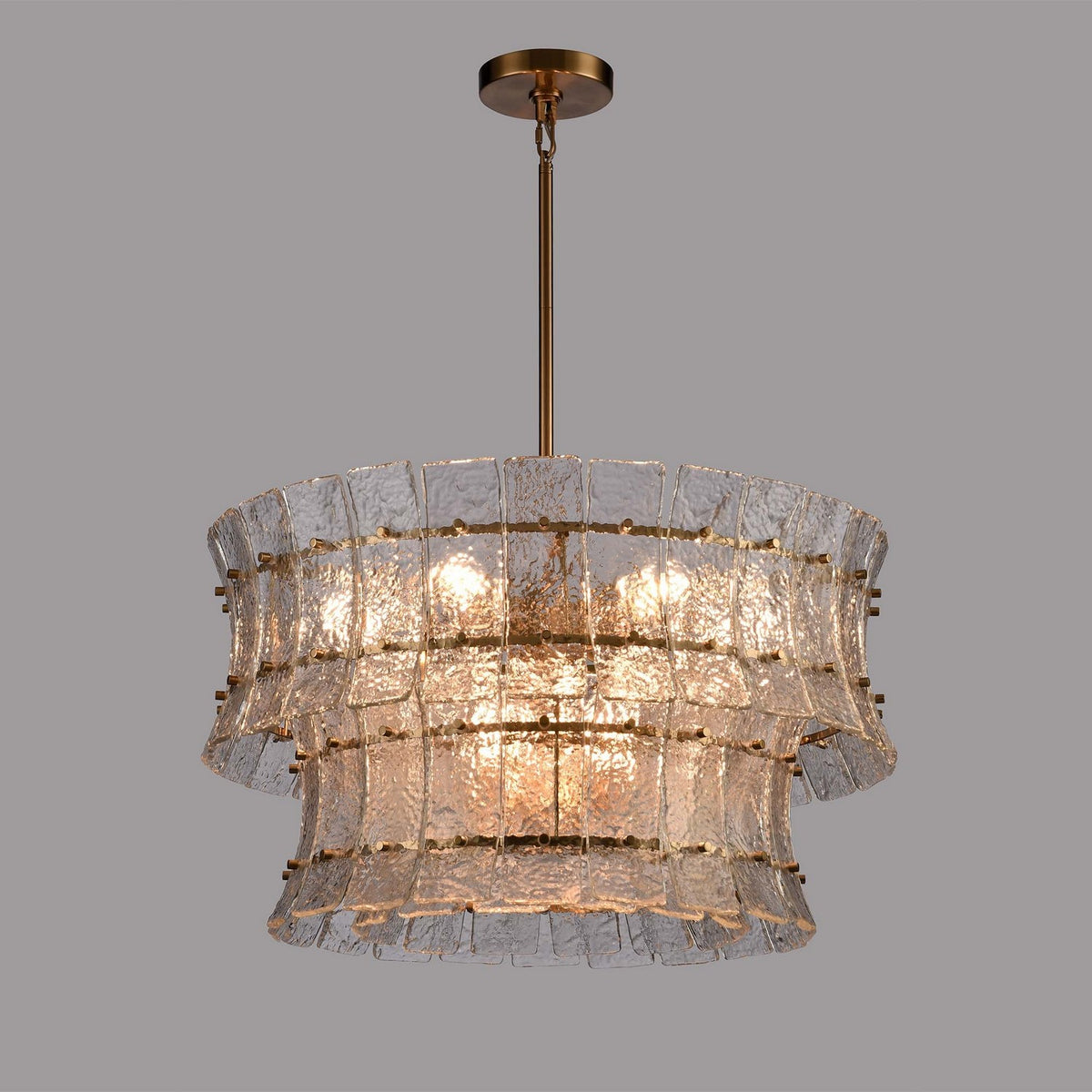 Arabela Lighting - 85351-9 - Neuf lumières Suspension - Sophie - Or laqué