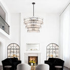 Arabela Lighting - 85250-16 - 16 lampes Suspension - Sophie - Noir mat