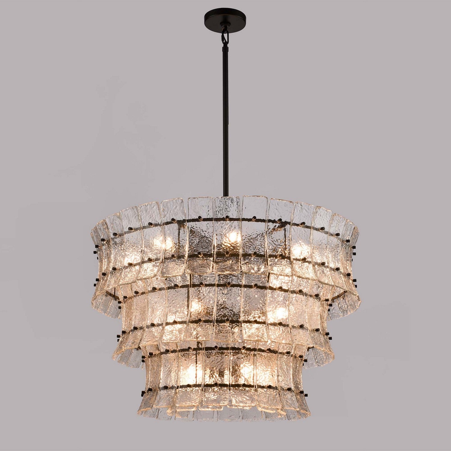 Arabela Lighting - 85250-16 - 16 lampes Suspension - Sophie - Noir mat