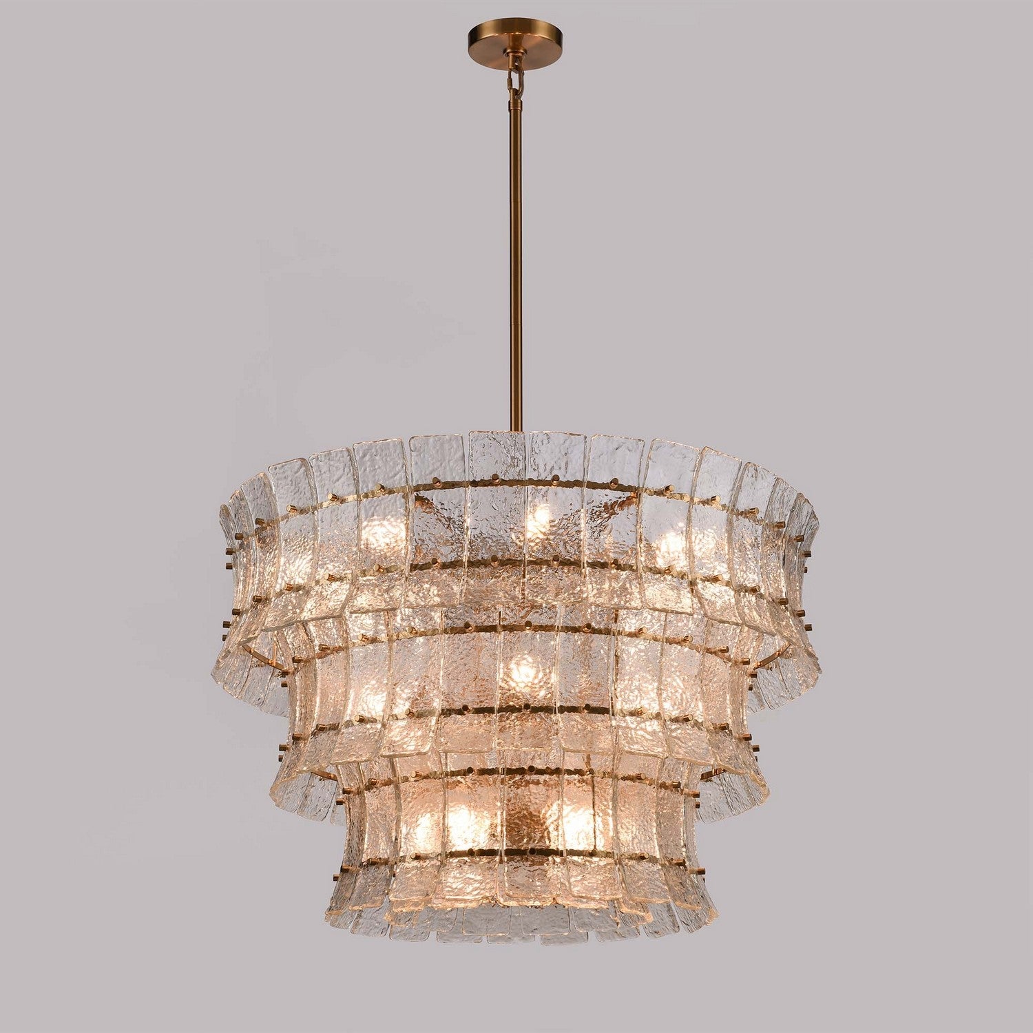 Arabela Lighting - 85350-16 - 16 lampes Suspension - Sophie - Or laqué