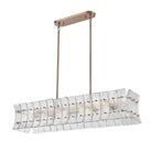 Arabela Lighting - 85354-6 - Luminaire linéaire à six lampes Suspendu - Sophie - Or laqué