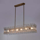 Arabela Lighting - 85354-6 - Luminaire linéaire à six lampes Suspendu - Sophie - Or laqué