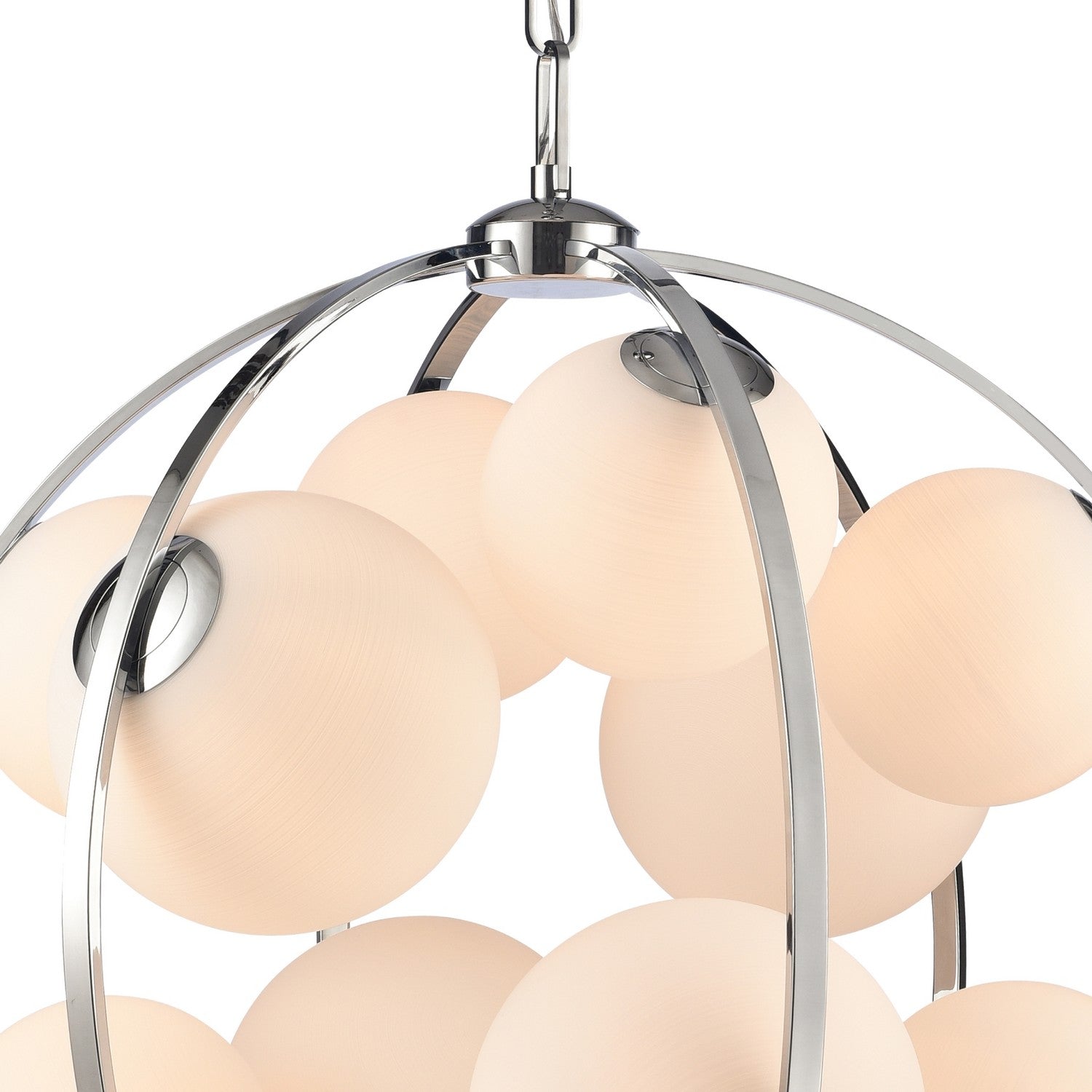 Arabela Lighting - 85370-12 - Guirlande lumineuse à 12 lampes Suspension - Concentro - Chrome poli