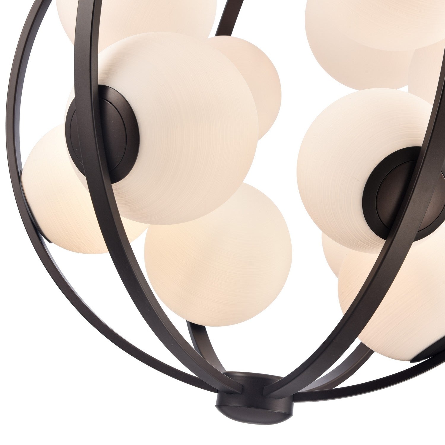 Arabela Lighting - 85271-12 - Guirlande lumineuse à 12 lampes Suspension - Concentro - Bronze foncé