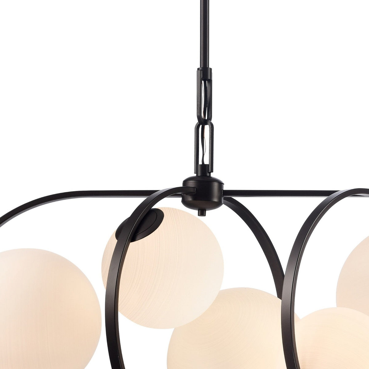 Arabela Lighting - 85273-8 - Eight Light Linear Chandelier - Concentro - Dark Bronze