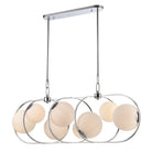 Arabela Lighting - 85373-8 - Luminaire linéaire à huit lampes Suspendu - Concentro - Chrome poli