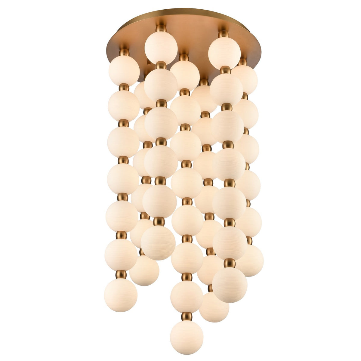Arabela Lighting - 85283-47 - LED Chandelier - Mod - Satin Brass