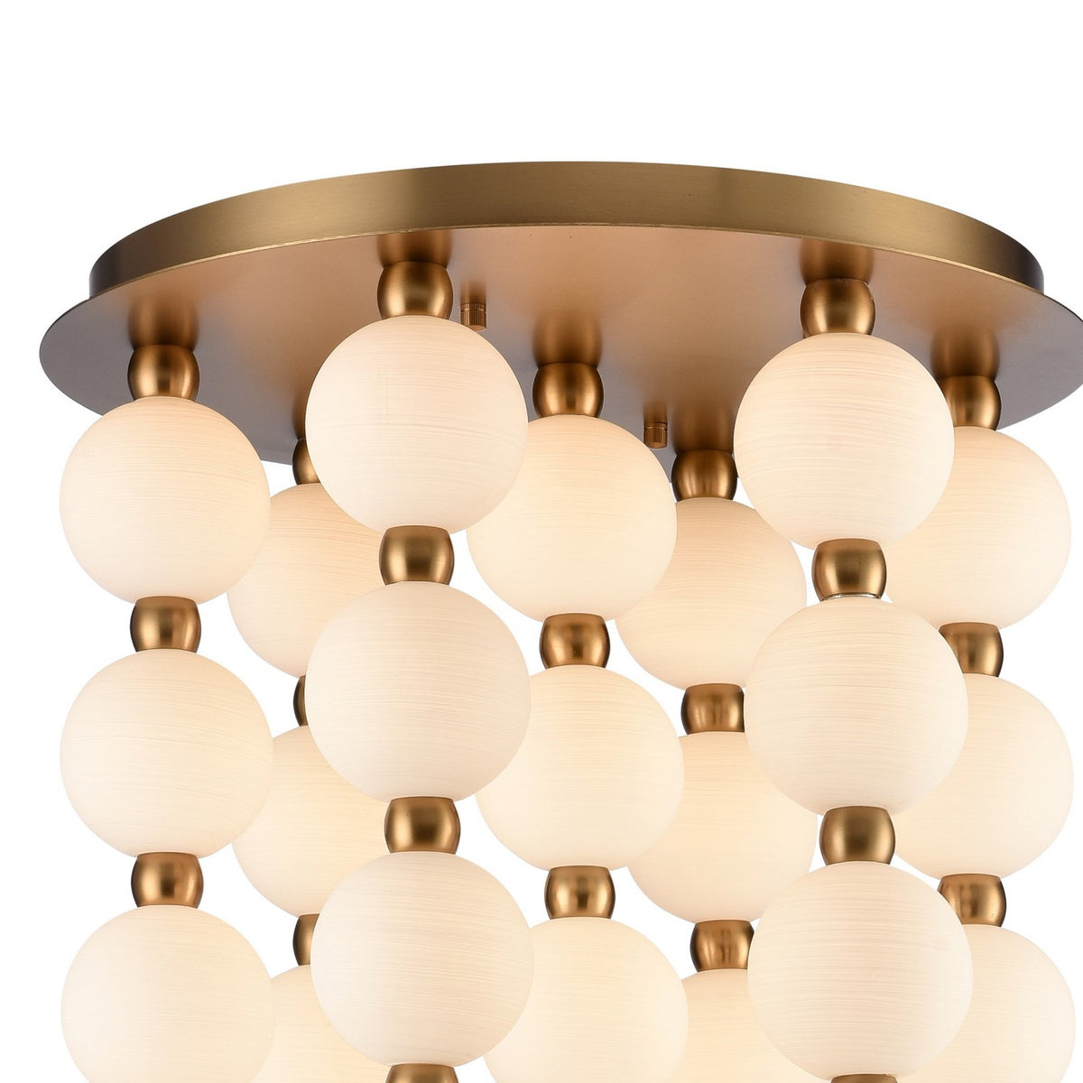 Arabela Lighting - 85283-47 - LED Chandelier - Mod - Satin Brass