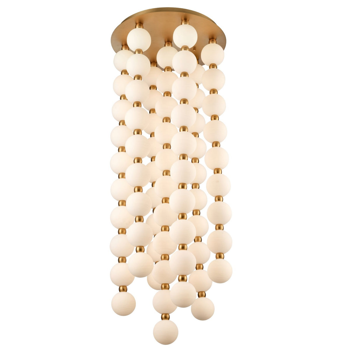 Arabela Lighting - 85286-68 - LED Chandelier - Mod - Satin Brass