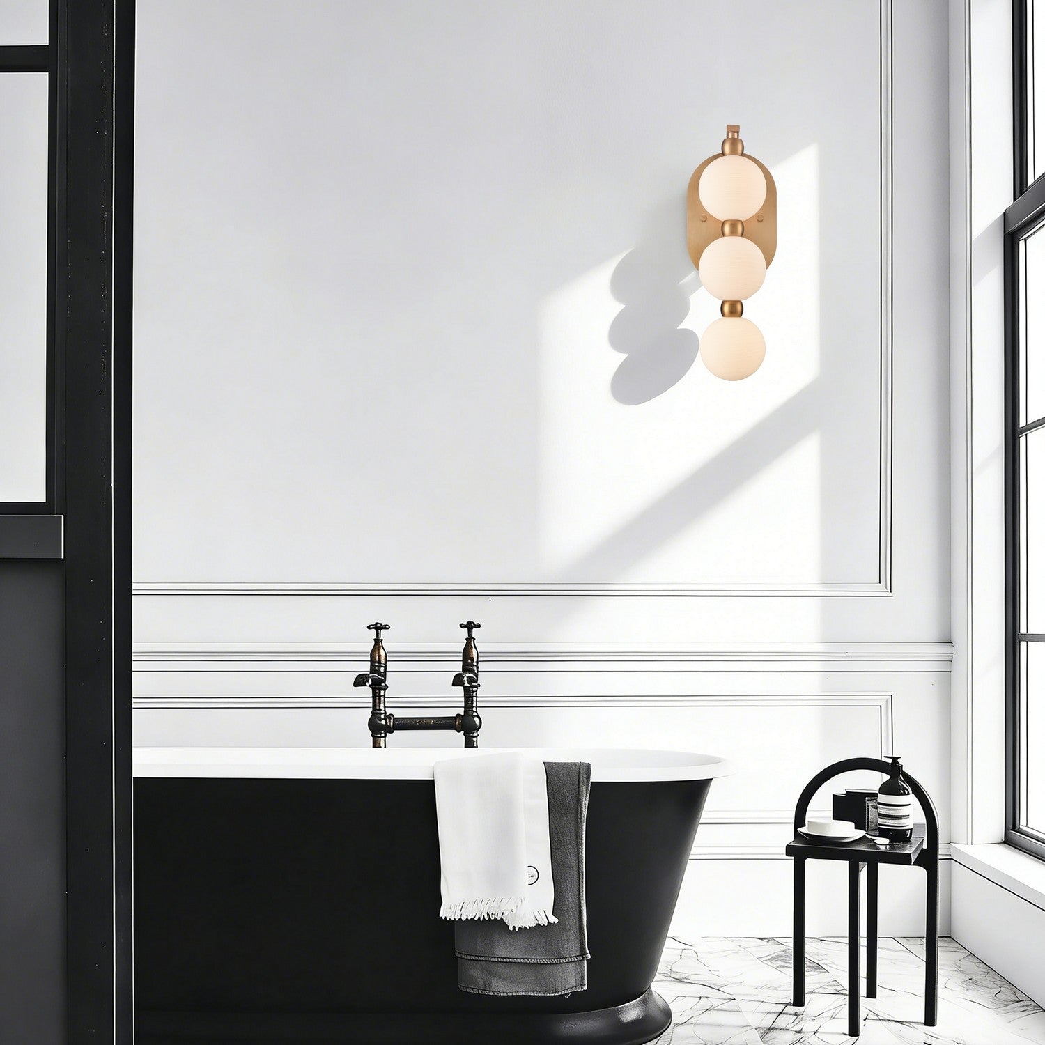 Éclairage Arabela - 85288-3 - LED Murale - Mod - Laiton satiné