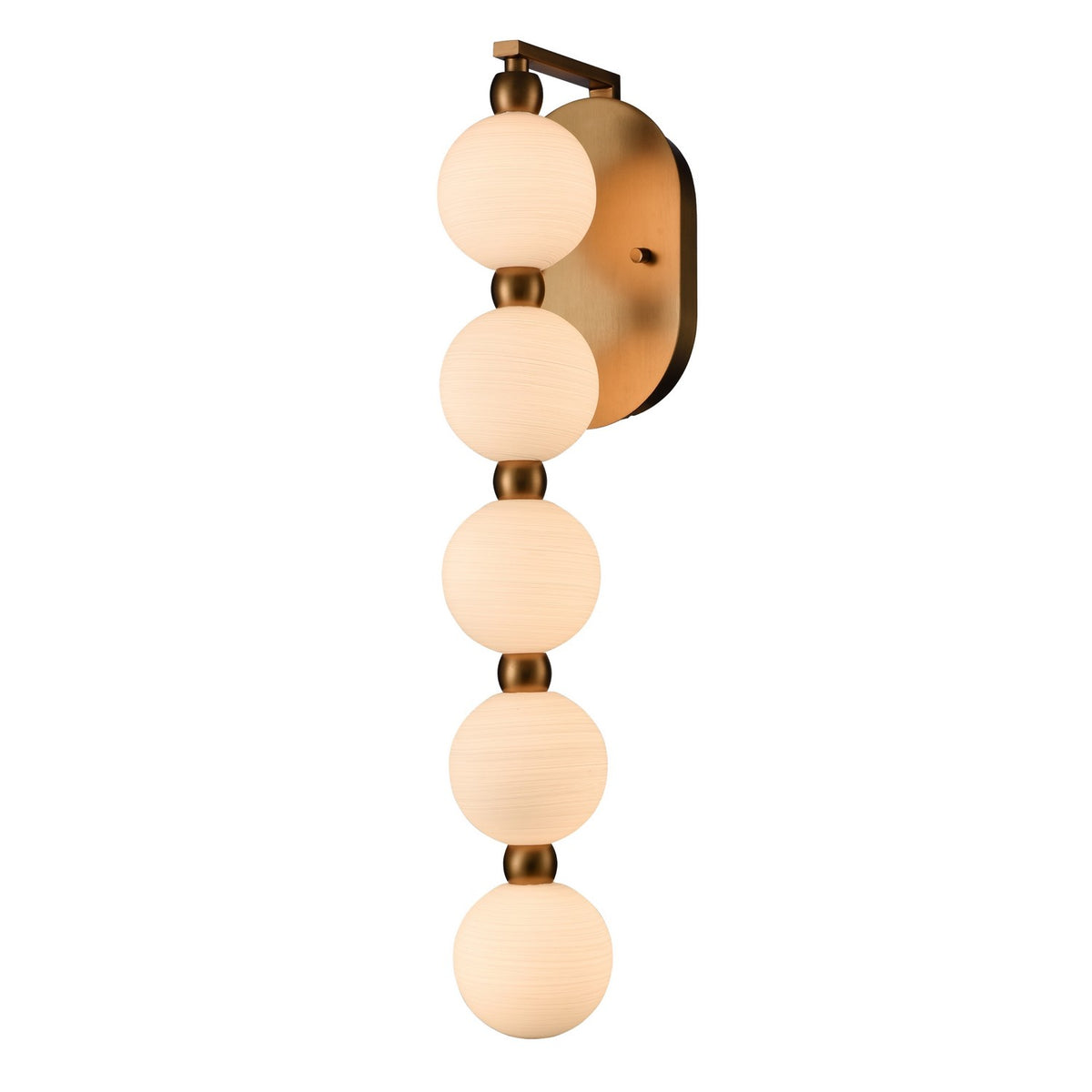 Arabela Lighting - 85289-5 - LED Wall Sconce - Mod - Satin Brass