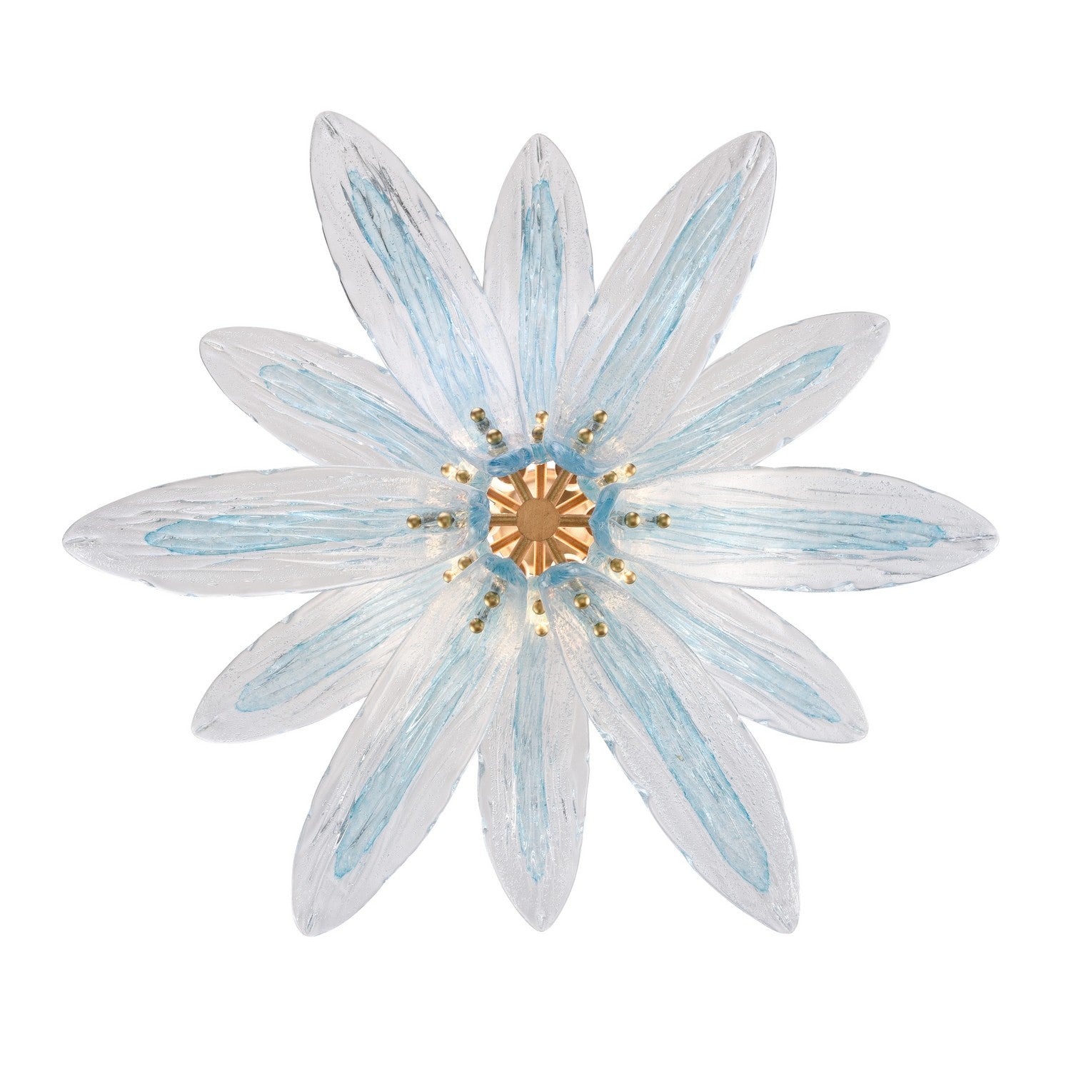 Arabela Lighting - 85391-6 - Six Light Pendant - Fiore - Antique Gold Leaf