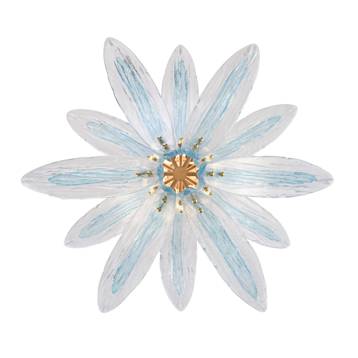 Arabela Lighting - 85391-6 - Six Light Pendant - Fiore - Antique Gold Leaf