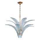 Arabela Lighting - 85391-6 - Six Light Pendant - Fiore - Antique Gold Leaf
